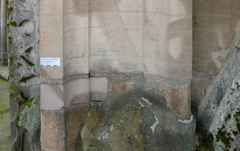 Vorzustand Sandstein